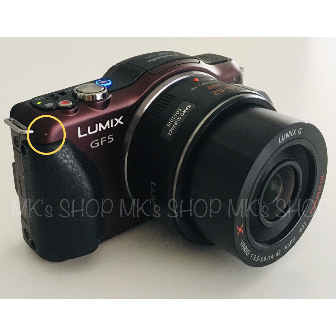 【美品】ミラーレス一眼 LUMIX DMC-GF5X ブラウン　SDカード付き