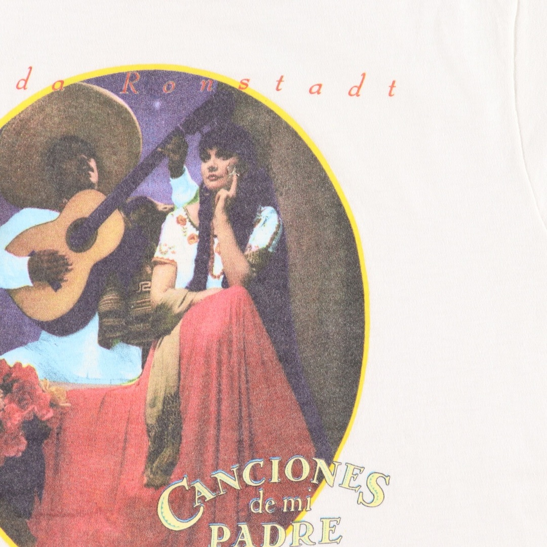 80年代 スクリーンスターズ SCREEN STARS Linda Ronstadt リンダ ロンシュタット バンドTシャツ バンT USA製 メンズS ヴィンテージ /eaa350690