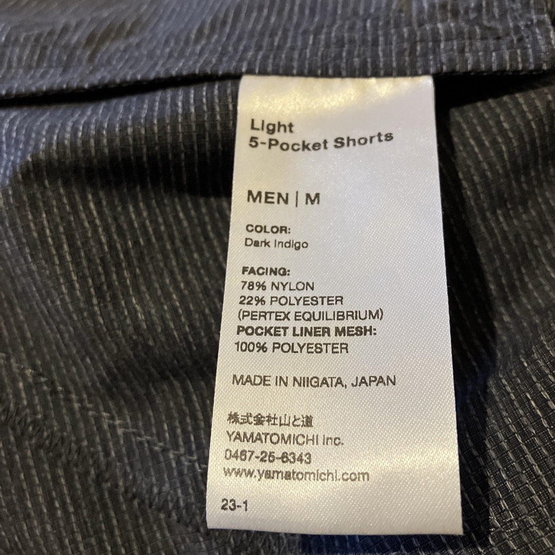 山と道 2023 Light 5-Pocket Short メンズ M スポーツ/アウトドアのアウトドア(登山用品)の商品写真