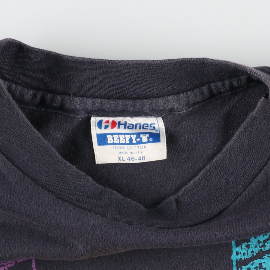 80年代 ヘインズ Hanes SAS INSTITURE アドバタイジングTシャツ USA製 メンズL ヴィンテージ /eaa350367