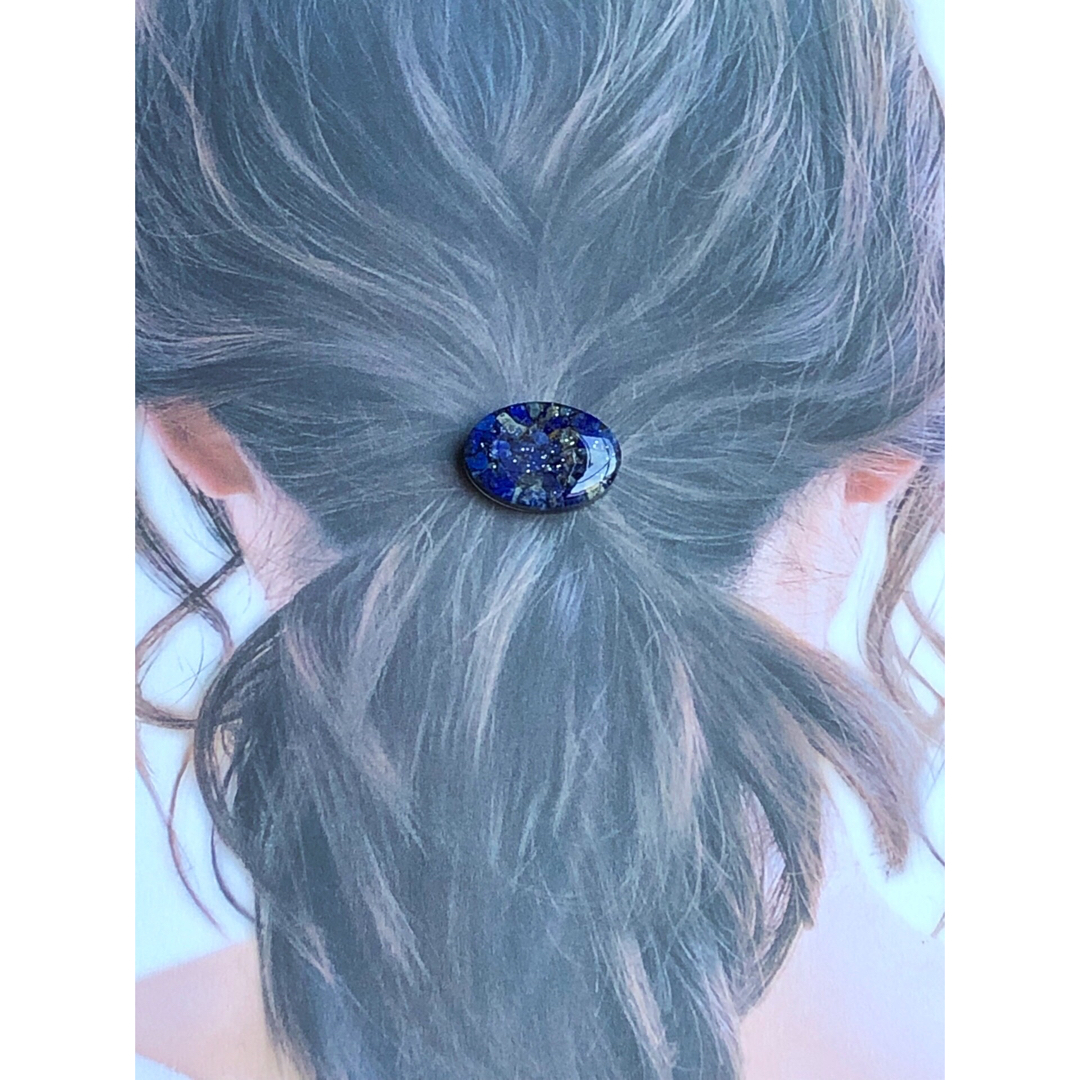 最大73%OFFクーポン最大73%OFFクーポンラピスラズリ 天然石 レジン ヘアゴム ヘアゴム ラピスラズリ 天然石 レジン ヘアゴム