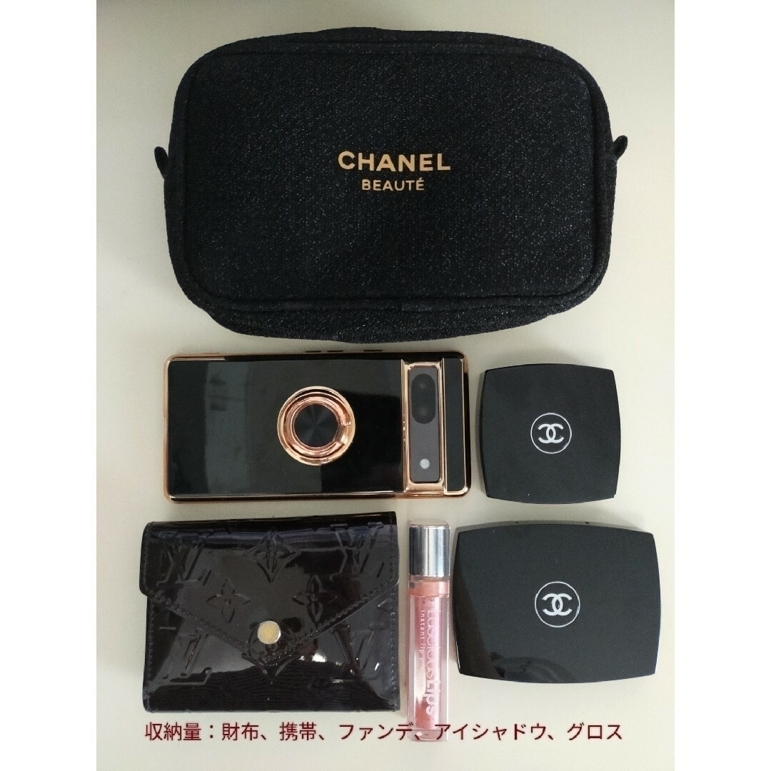 【CHANEL】ポーチ　プレゼント付き 4