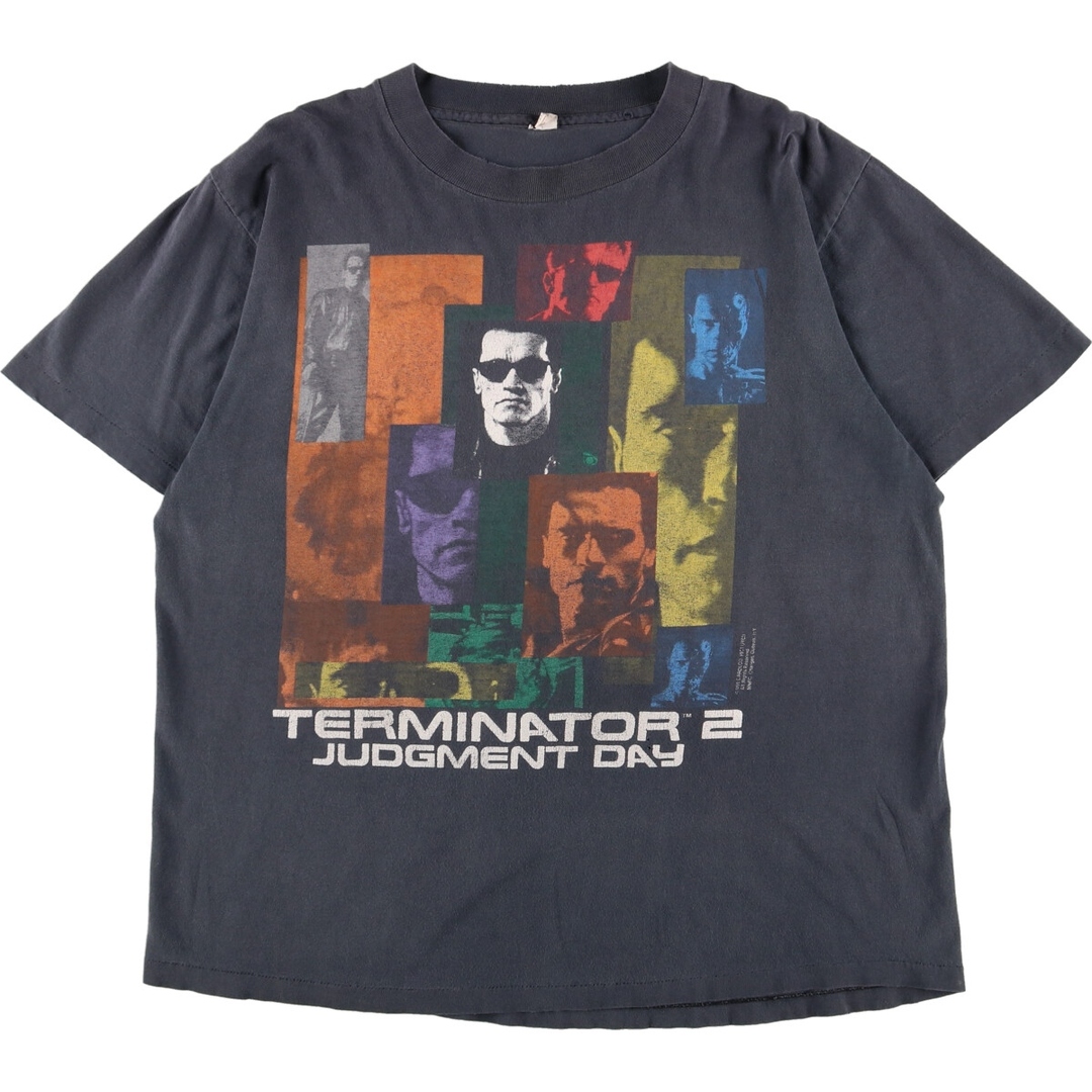ターミネーター2 90年代ビンテージTシャツ 映画T ムービーT weber ...