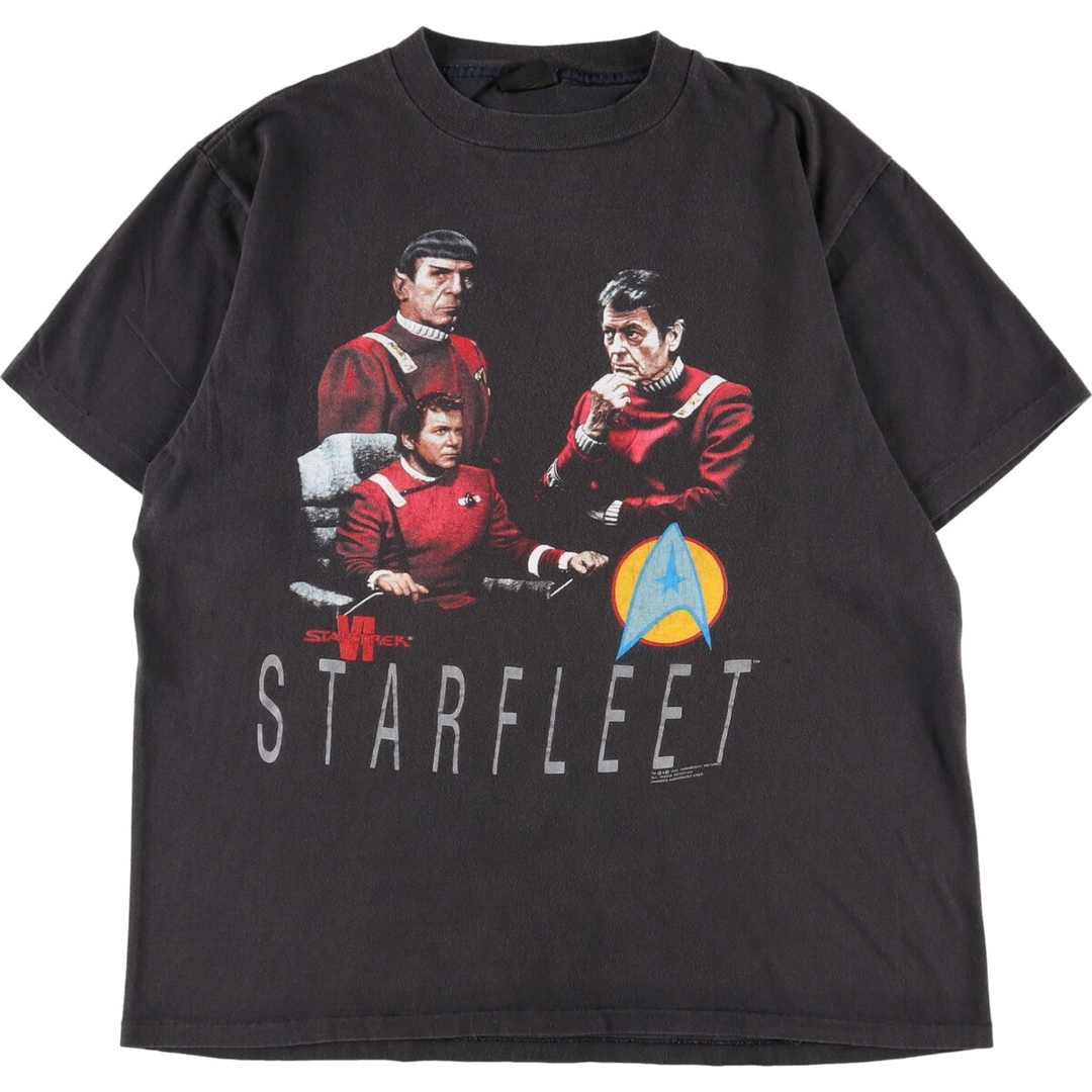 90年代 Changes STAR TREK スタートレック KLINGONS 両面プリント 映画 ムービーTシャツ USA製 メンズL ヴィンテージ /evb002135