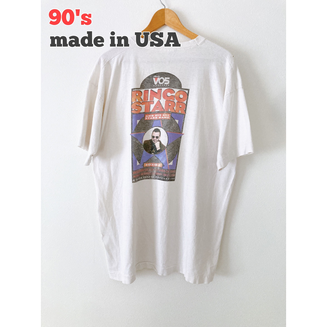 ★コムドットやまと着★ビートルズ1992ヴィンテージ フォトTシャツUSA製 Ｌ