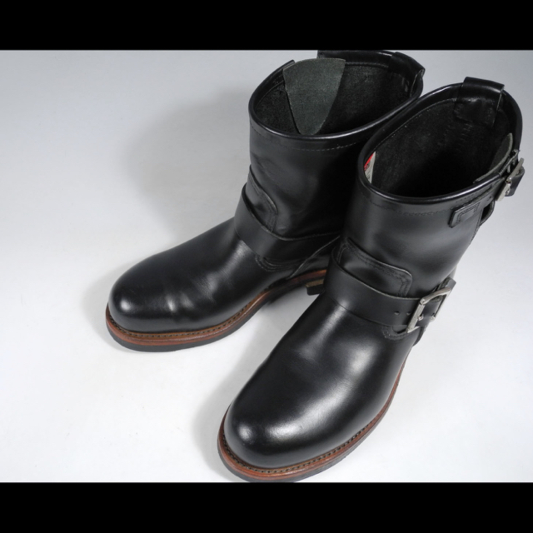 REDWING(レッドウィング)の2976ショートエンジニアブーツ2268羽黒PT99ブラックPT91 メンズの靴/シューズ(ブーツ)の商品写真