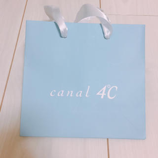 カナルヨンドシー(canal４℃)のCanal 4℃のショップバック(ショップ袋)