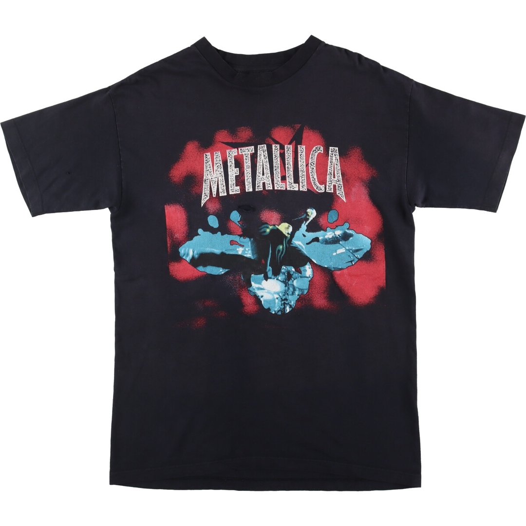 90年代 giant METALLICA メタリカ RELOAD 両面プリント バンドTシャツ バンT メンズL ヴィンテージ /evb001832