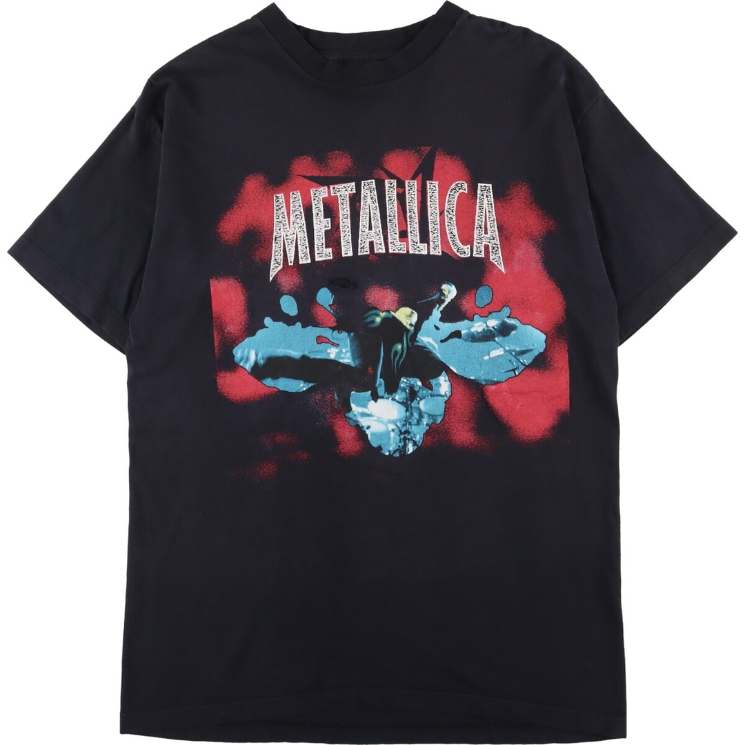 90年代 giant METALLICA メタリカ RELOAD 両面プリント バンドTシャツ バンT メンズL ヴィンテージ /evb001832