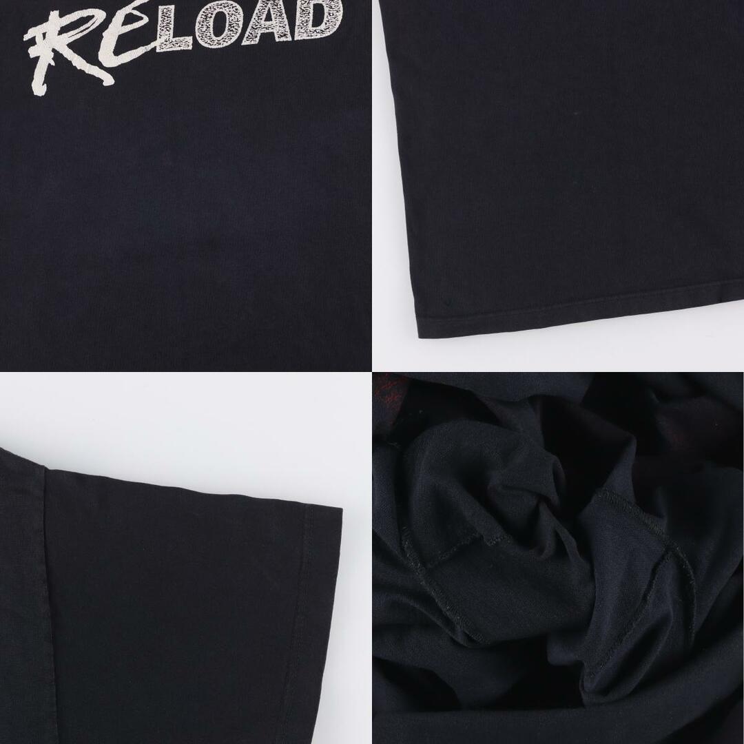 90年代 giant METALLICA メタリカ RELOAD 両面プリント バンドTシャツ バンT メンズL ヴィンテージ /evb001832