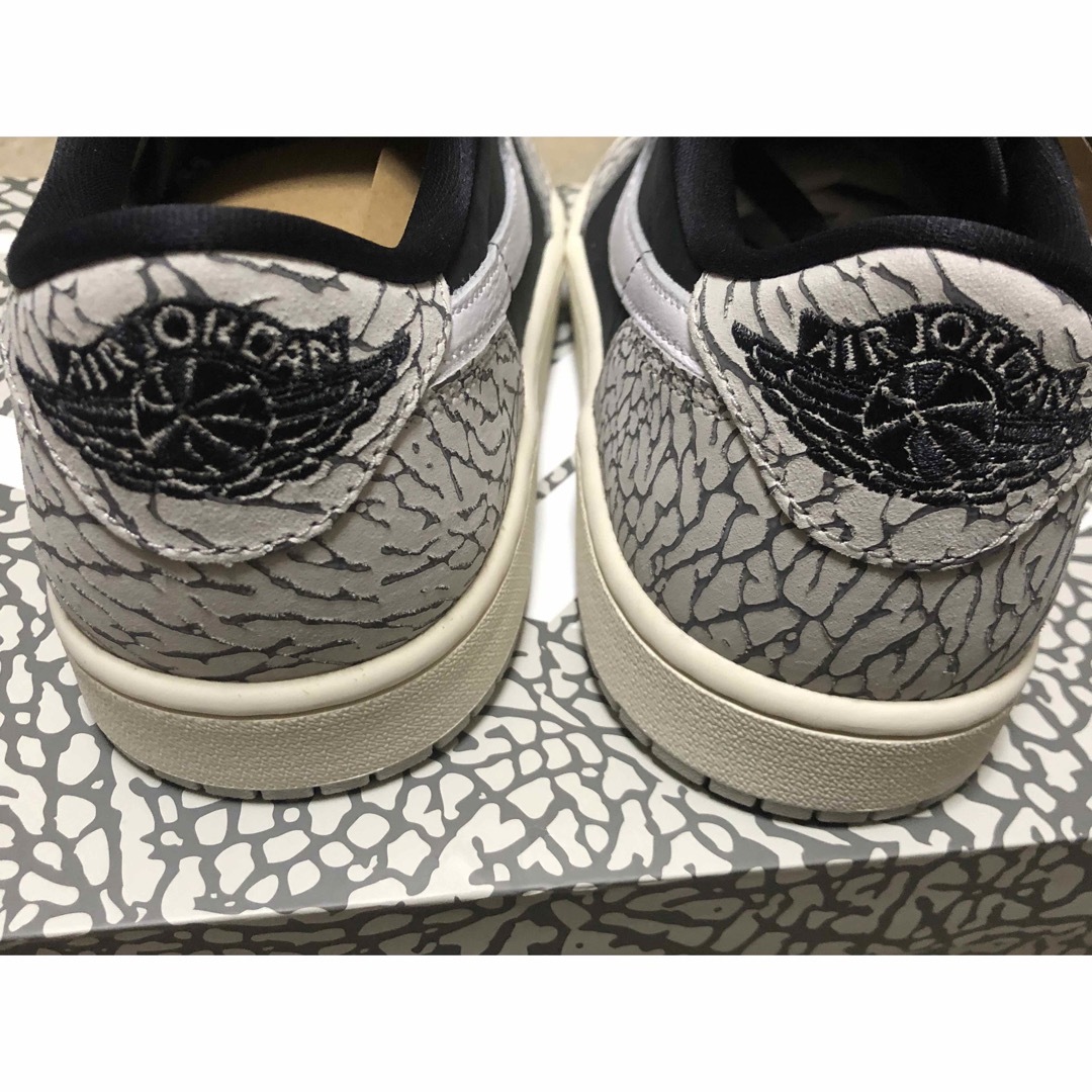 Jordan Brand（NIKE）(ジョーダン)のNike Air Jordan 1 Retro Low Black Cement メンズの靴/シューズ(スニーカー)の商品写真