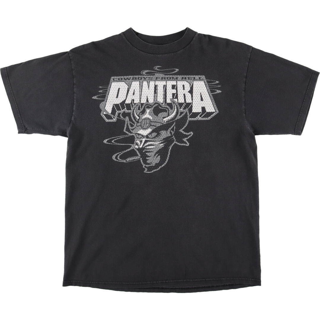 90年代 TURTEX PANTERA パンテラ TRENDKILL 97 バンドTシャツ 両面プリント バンT メンズXL ヴィンテージ /evb001935メキシコ製年代