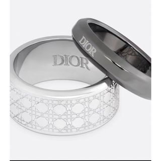 Christian Dior / クリスチャンディオール ■ フリーリング リボン ラインストーン シルバー リング / 指輪 / アクセサリー ブランド  [0990010929]