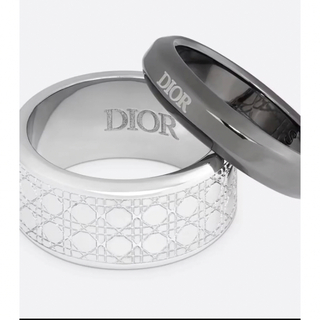 クリスチャンディオール(Christian Dior)の【新品未使用】ディオール　リング セット カナージュ 真鍮　指輪　DIOR(リング(指輪))
