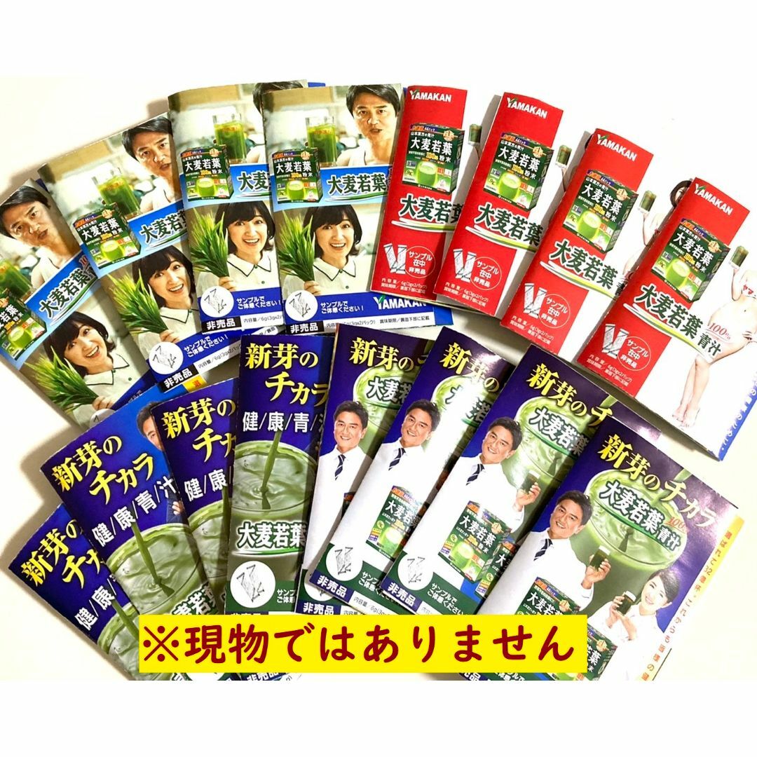 🌱青汁８本🌱 山本漢方『大麦若葉粉末100%』◆送料込 食品/飲料/酒の健康食品(青汁/ケール加工食品)の商品写真