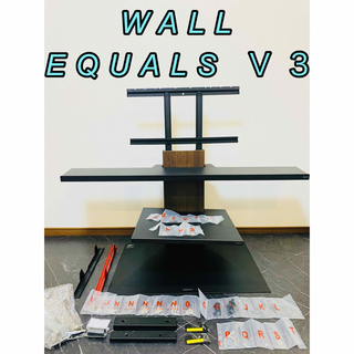 WALL V３　テレビスタンド　EQUALS  イコールズ　棚２枚　ロータイプ