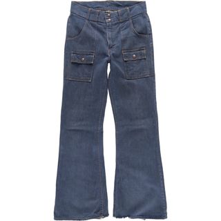 リーバイス(Levi's)の古着 70年代 リーバイス Levi's 20676-7618 ピーチスキン ブッシュパンツ ブーツカット フレアパンツ メンズw30 ヴィンテージ /evb002038(その他)