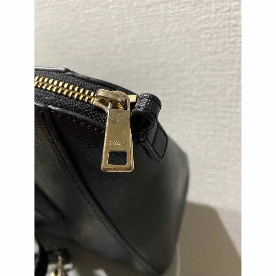 大幅値下げ フルラ FURLA ショルダーバッグ ハンドバッグ f 黒 美品 ...