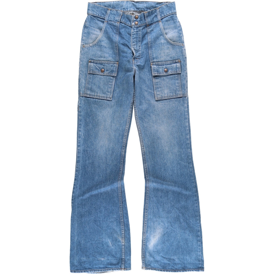 70年代 リーバイス Levi's 676-0417 ブッシュパンツ ブーツカットジーンズ デニムパンツ メンズw33 ヴィンテージ /evb002045