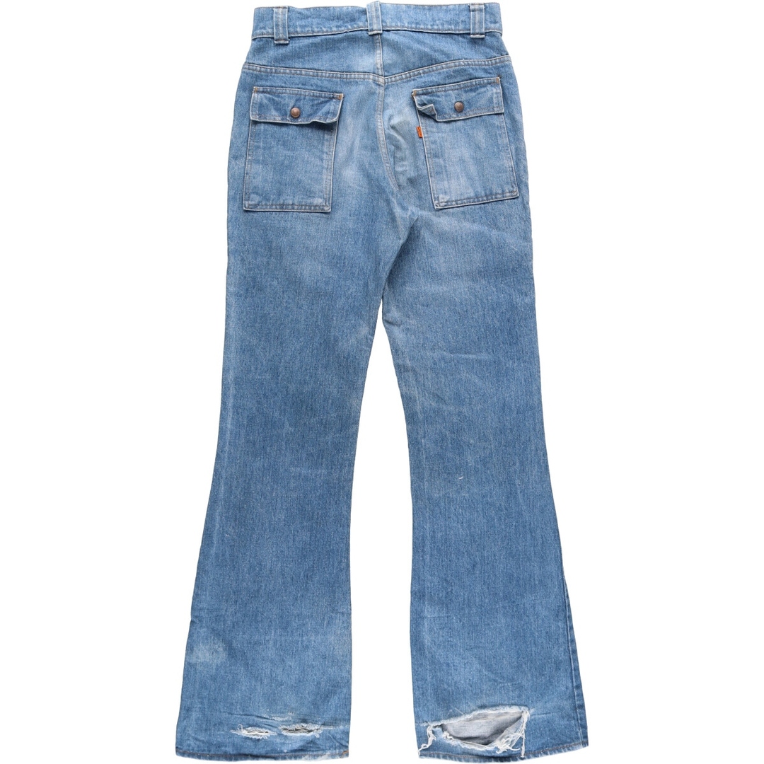 70年代 リーバイス Levi's 676-0417 ブッシュパンツ ブーツカットジーンズ デニムパンツ メンズw33 ヴィンテージ /evb002045