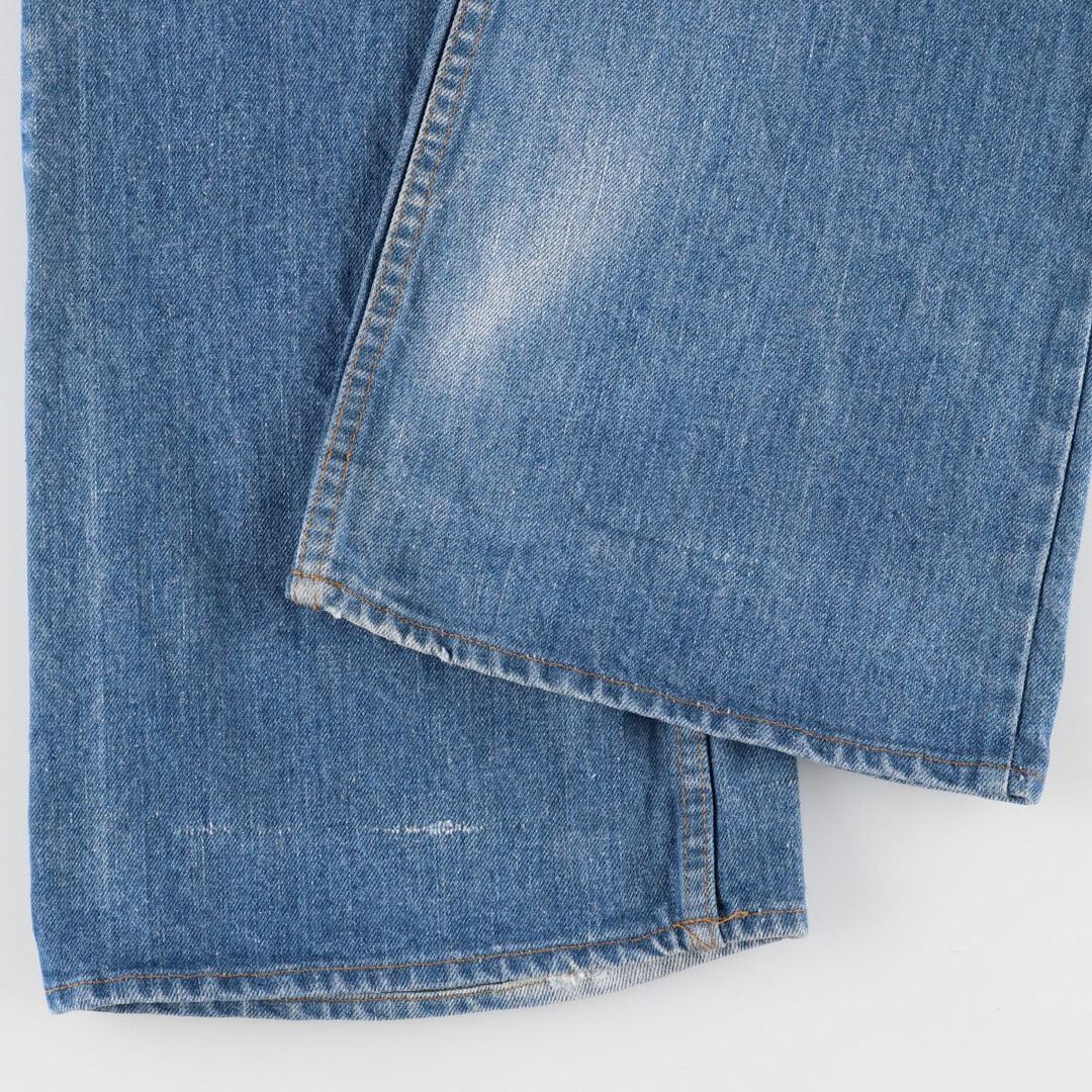 70年代 リーバイス Levi's 676-0417 ブッシュパンツ ブーツカットジーンズ デニムパンツ メンズw33 ヴィンテージ /evb002045