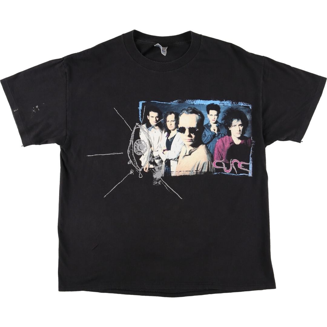 90年代 BROCKUM THE CURE ザキュアー wish tour '92 両面プリント バンドTシャツ バンT USA製 メンズL ヴィンテージ /evb002048