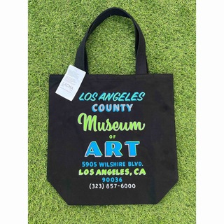 LACMA Hand Painted Sign Tote トートバッグ (トートバッグ)