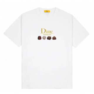 【超希少品】Dime choco logo white tee