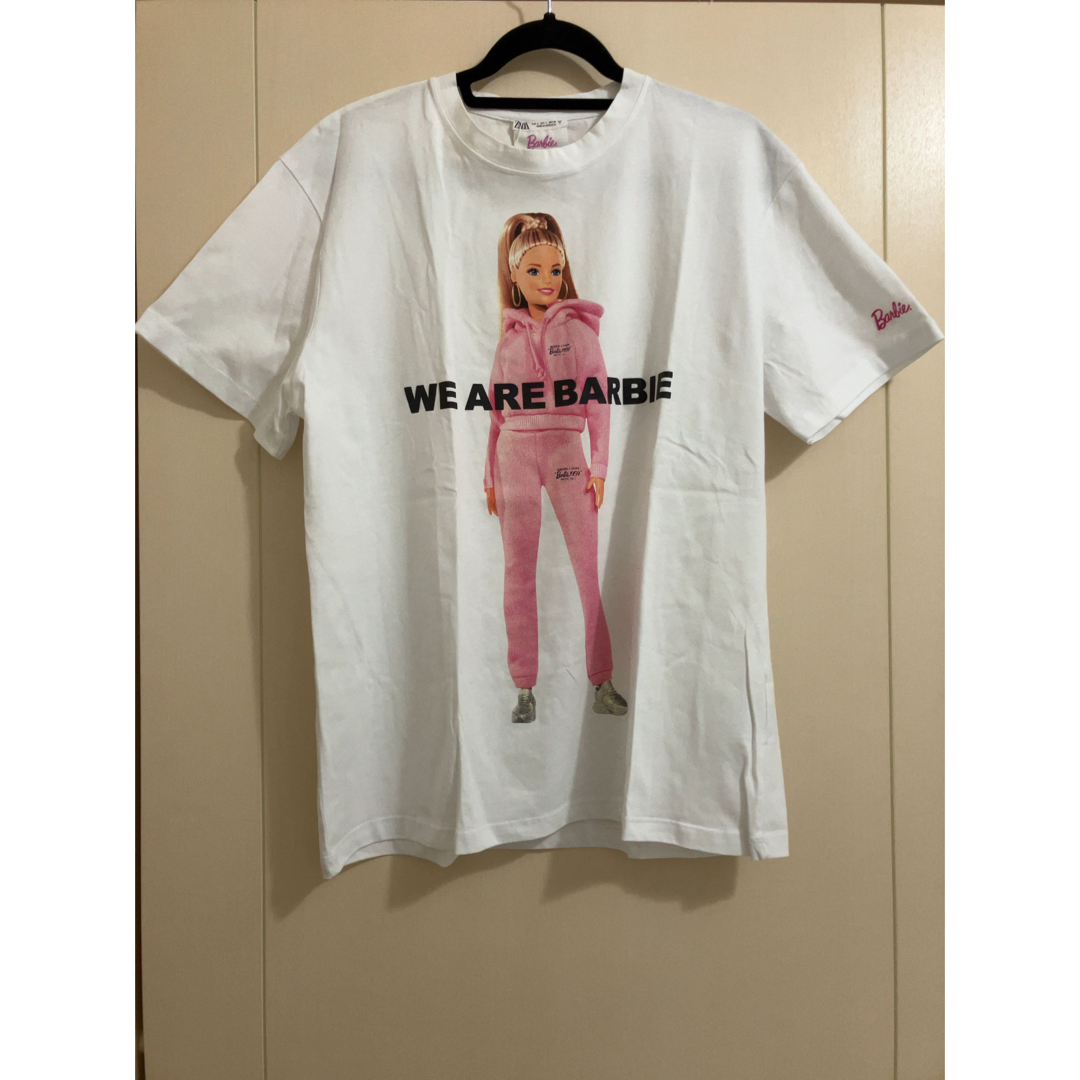 ZARA(ザラ)のZARA×BARBIE Tシャツ　新品未使用タグ付き レディースのトップス(Tシャツ(半袖/袖なし))の商品写真