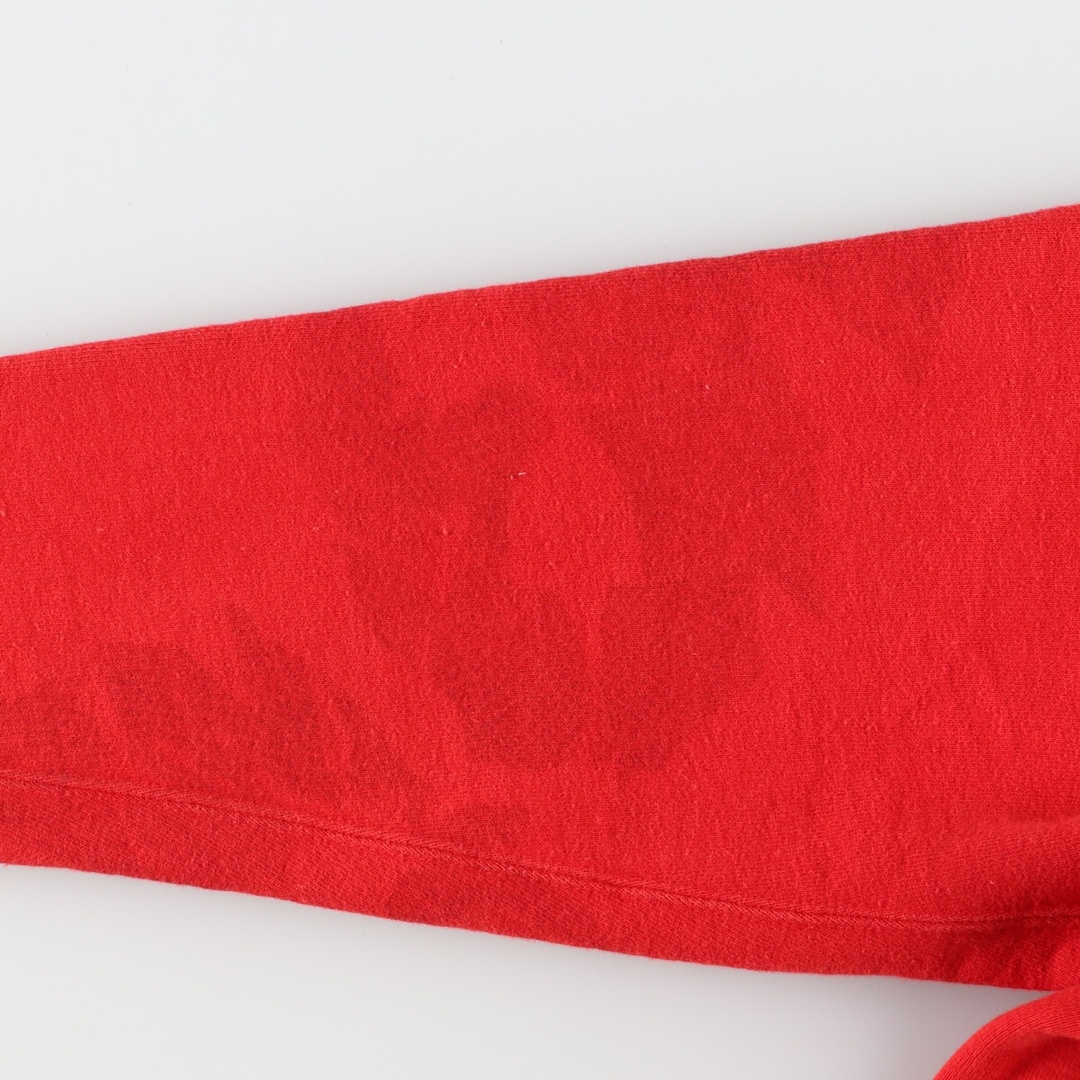 70年代 チャンピオン Champion リバースウィーブ 単色タグ 赤単 カレッジスウェットシャツ トレーナー USA製 メンズXL ヴィンテージ /eva001346