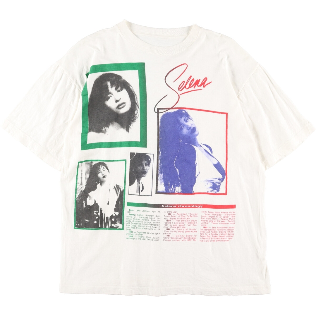古着 90年代 SELENA セレーナ 追悼 バンドTシャツ バンT メンズL