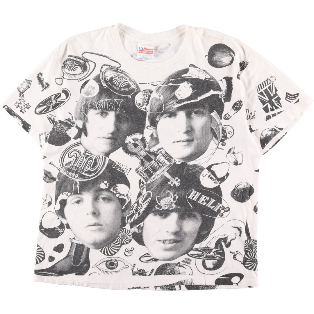 【90S】HAENS The Beatles  ビンテージTシャツ