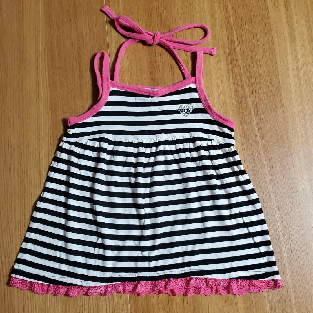 しまむら(シマムラ)の120ｻｲｽﾞ　キャミソール キッズ/ベビー/マタニティのキッズ服女の子用(90cm~)(Tシャツ/カットソー)の商品写真