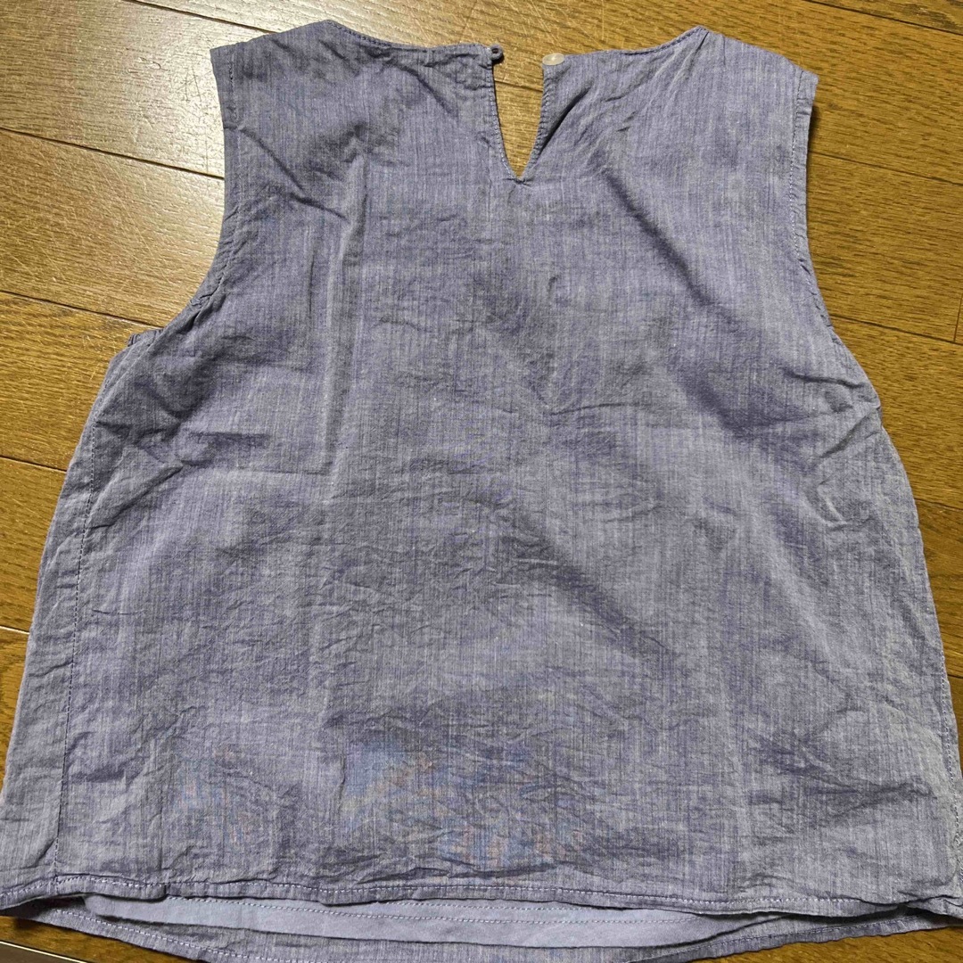 GLOBAL WORK(グローバルワーク)のGLOBAL WORK キッズシャツL 約110 キッズ/ベビー/マタニティのキッズ服女の子用(90cm~)(Tシャツ/カットソー)の商品写真