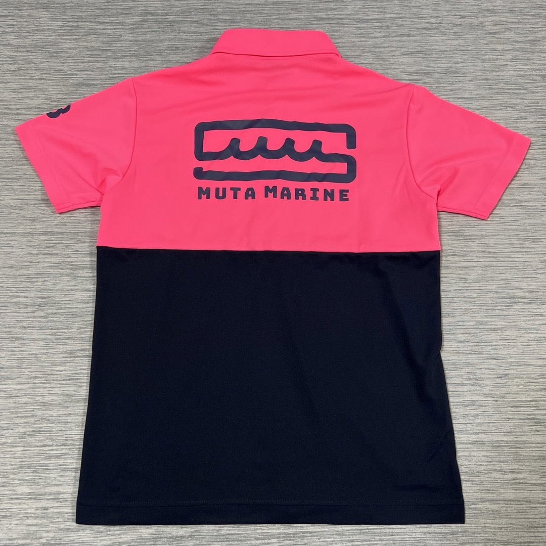 MUTA ムータ ゴルフウェア セーター ニット Mサイズ ピンク ベージュ