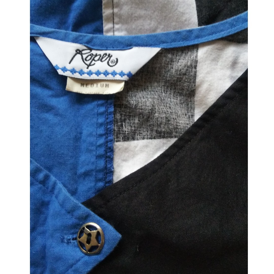 37 入手困難 当時物 レア 80s ビンテージ Roper ショート丈 シャツ