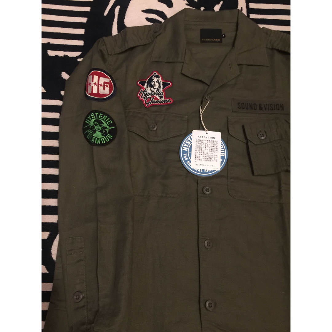 HYSTERIC GLAMOURミリタリーワッペンシャツ www.krzysztofbialy.com