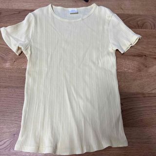 ザラキッズ(ZARA KIDS)の女の子　150 Tシャツ　ZARA リブ(Tシャツ/カットソー)