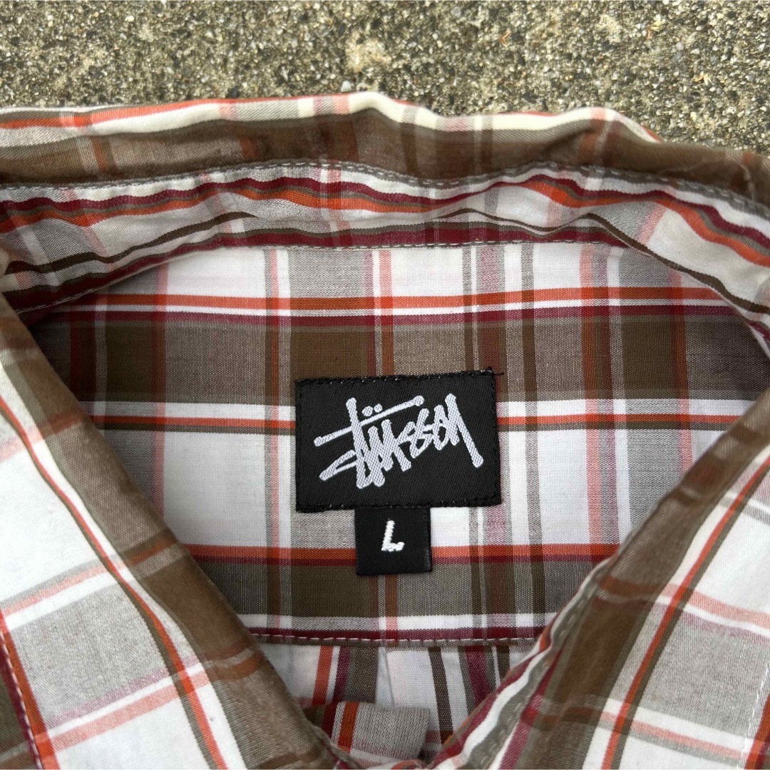 STUSSY(ステューシー)の90s OLD STUSSY MADE IN USA 黒タグ　レア　希少 メンズのトップス(シャツ)の商品写真