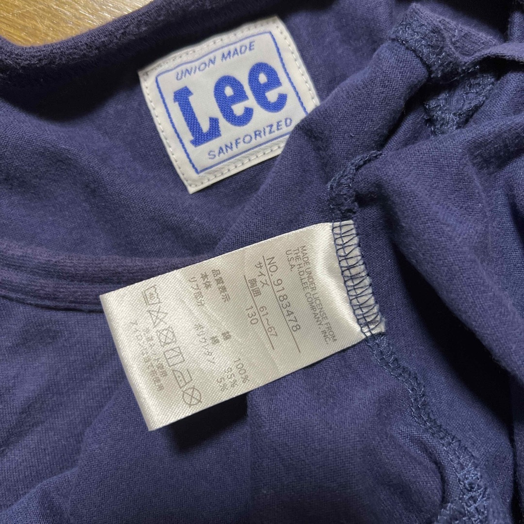 Lee(リー)のLee キッズワンピース　130 キッズ/ベビー/マタニティのキッズ服女の子用(90cm~)(ワンピース)の商品写真