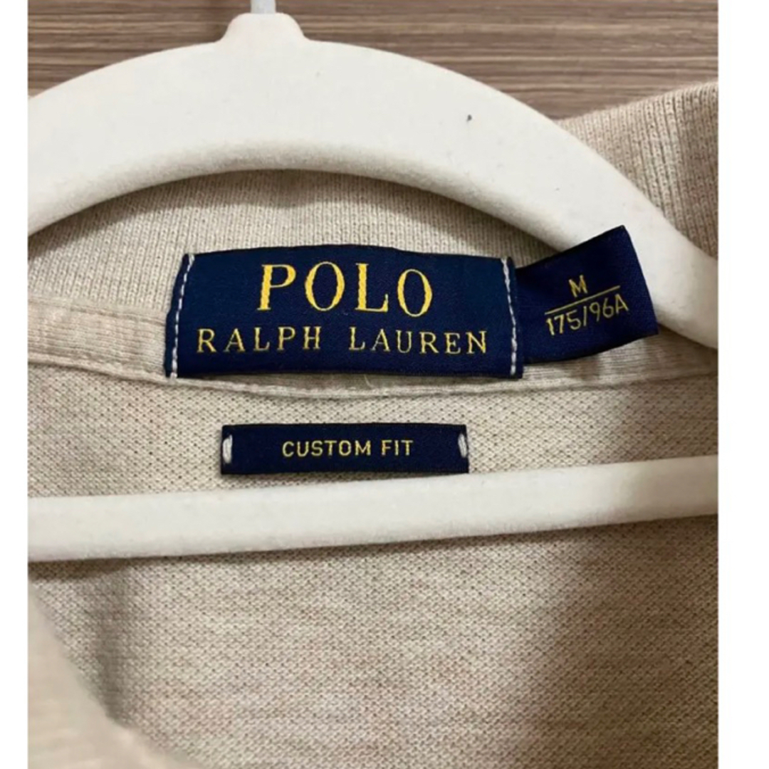 POLO RALPH LAUREN(ポロラルフローレン)のポロラルフローレン　ロゴ　ポロシャツ　Mサイズ メンズのトップス(ポロシャツ)の商品写真