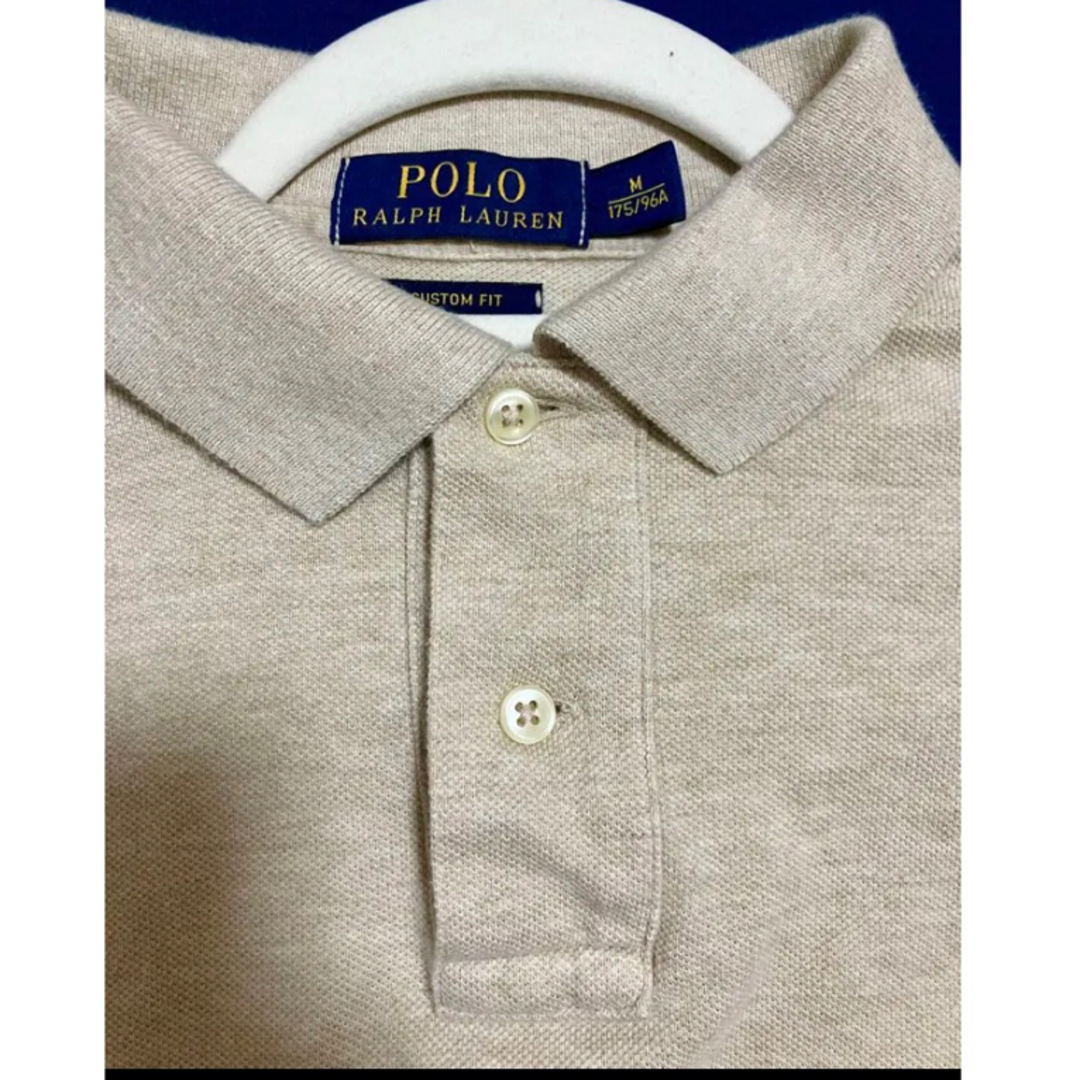 POLO RALPH LAUREN(ポロラルフローレン)のポロラルフローレン　ロゴ　ポロシャツ　Mサイズ メンズのトップス(ポロシャツ)の商品写真