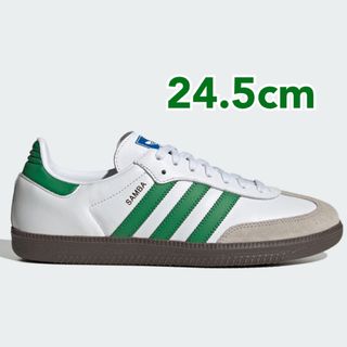 オリジナルス(Originals（adidas）)のアディダス サンバOG グリーン 24.5cm(スニーカー)