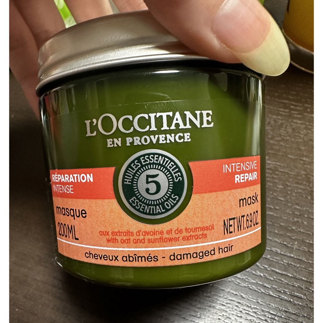 L'OCCITANE(ロクシタン)のファイブハーブス リペアリングヘアマスク 200ml コスメ/美容のヘアケア/スタイリング(ヘアパック/ヘアマスク)の商品写真