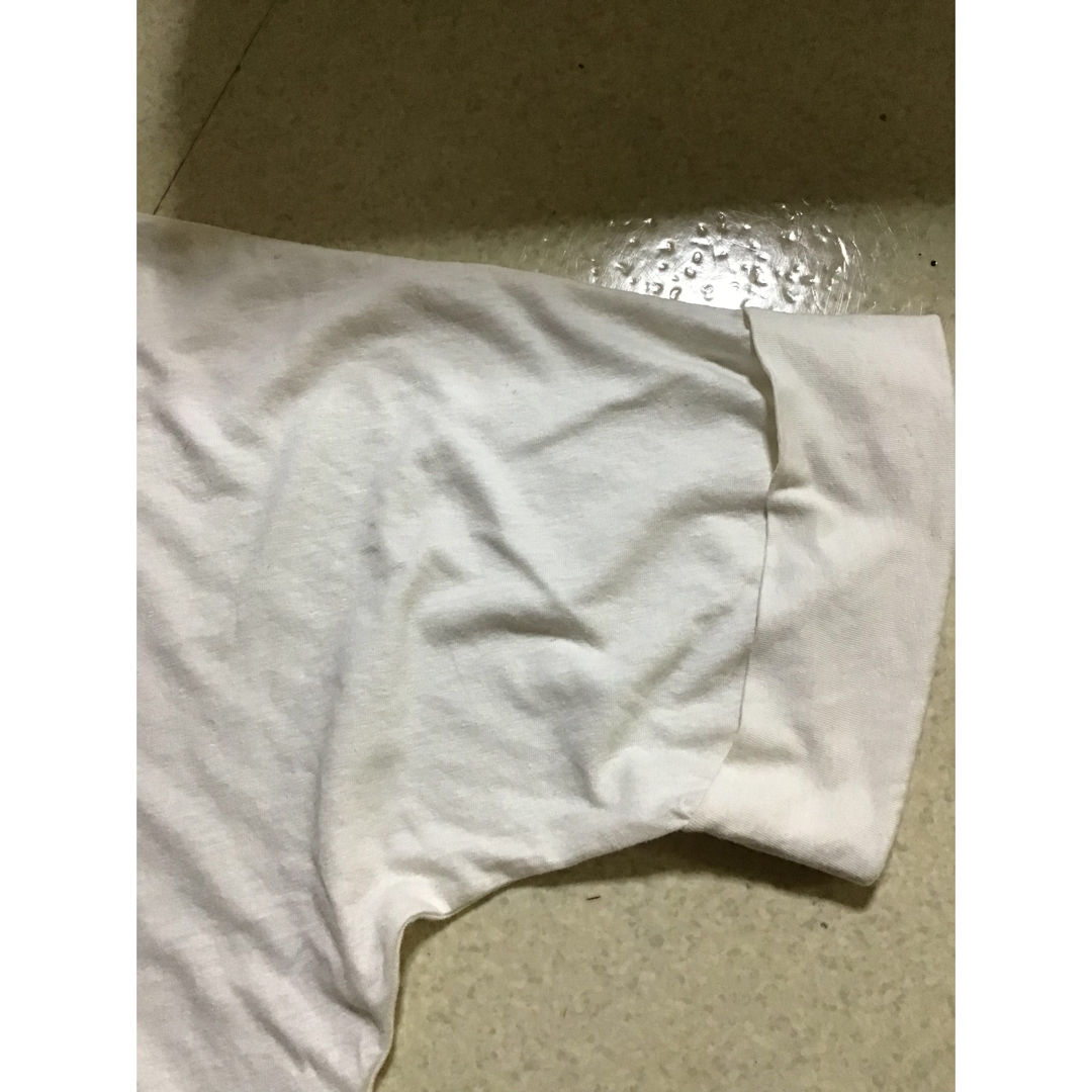 Cafetty(カフェッティ)のオーバーサイズ　トップス　生成り　7分袖 レディースのトップス(Tシャツ(長袖/七分))の商品写真