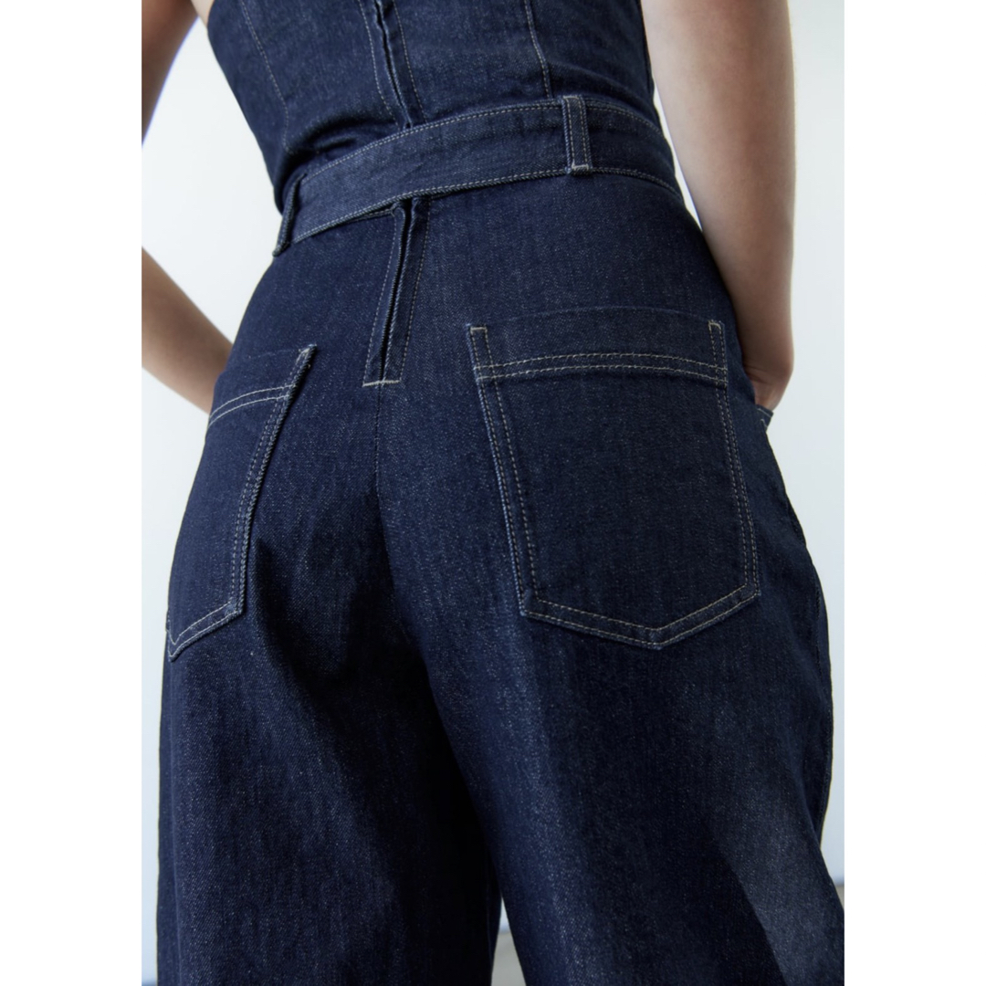ZARA ZW ビスチェデニムジャンプスーツ S ZARA ZW ビスチェデニムジャンプスーツ S