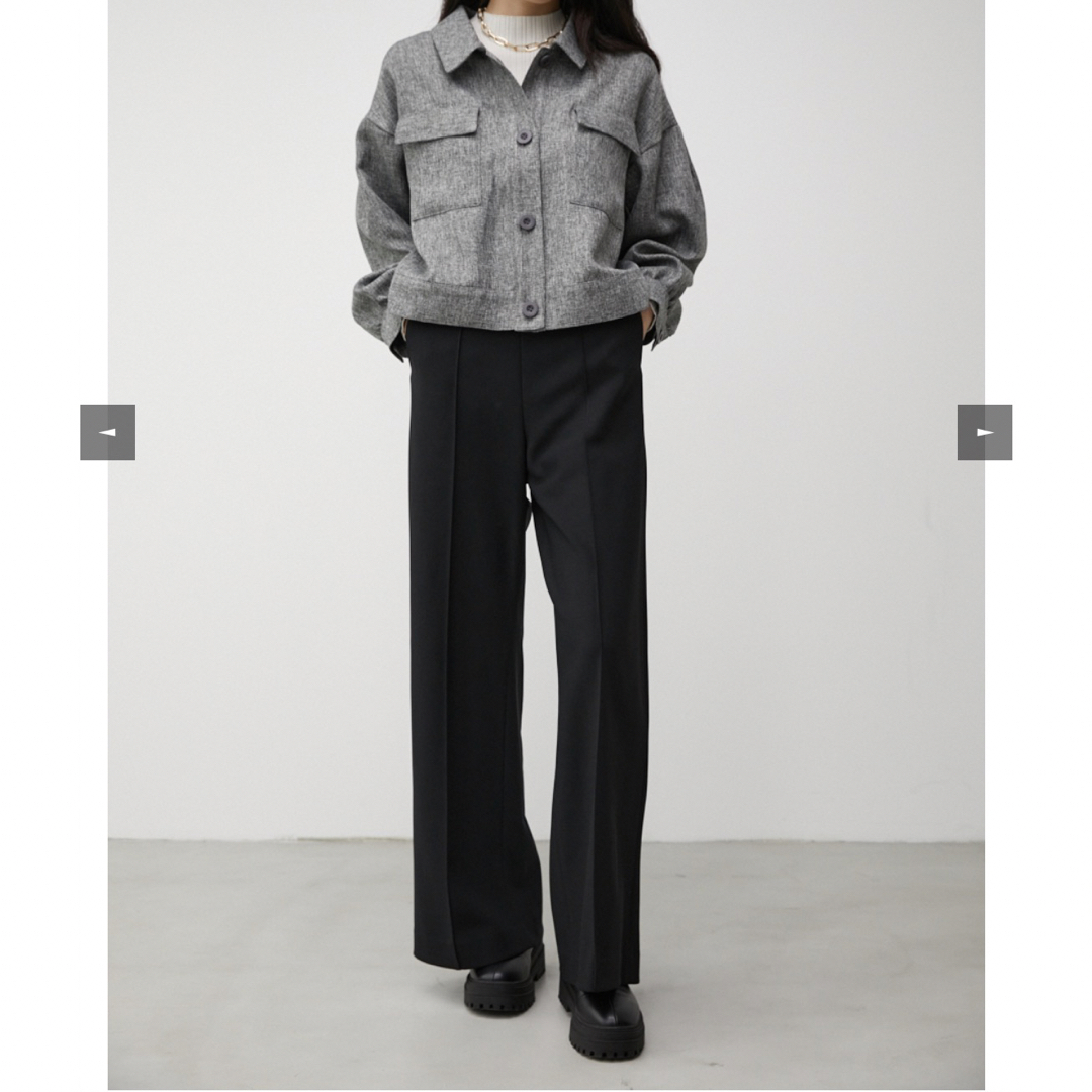定価2万 Courreges クレージュ 可愛いフリル ショート丈 白いブラウス