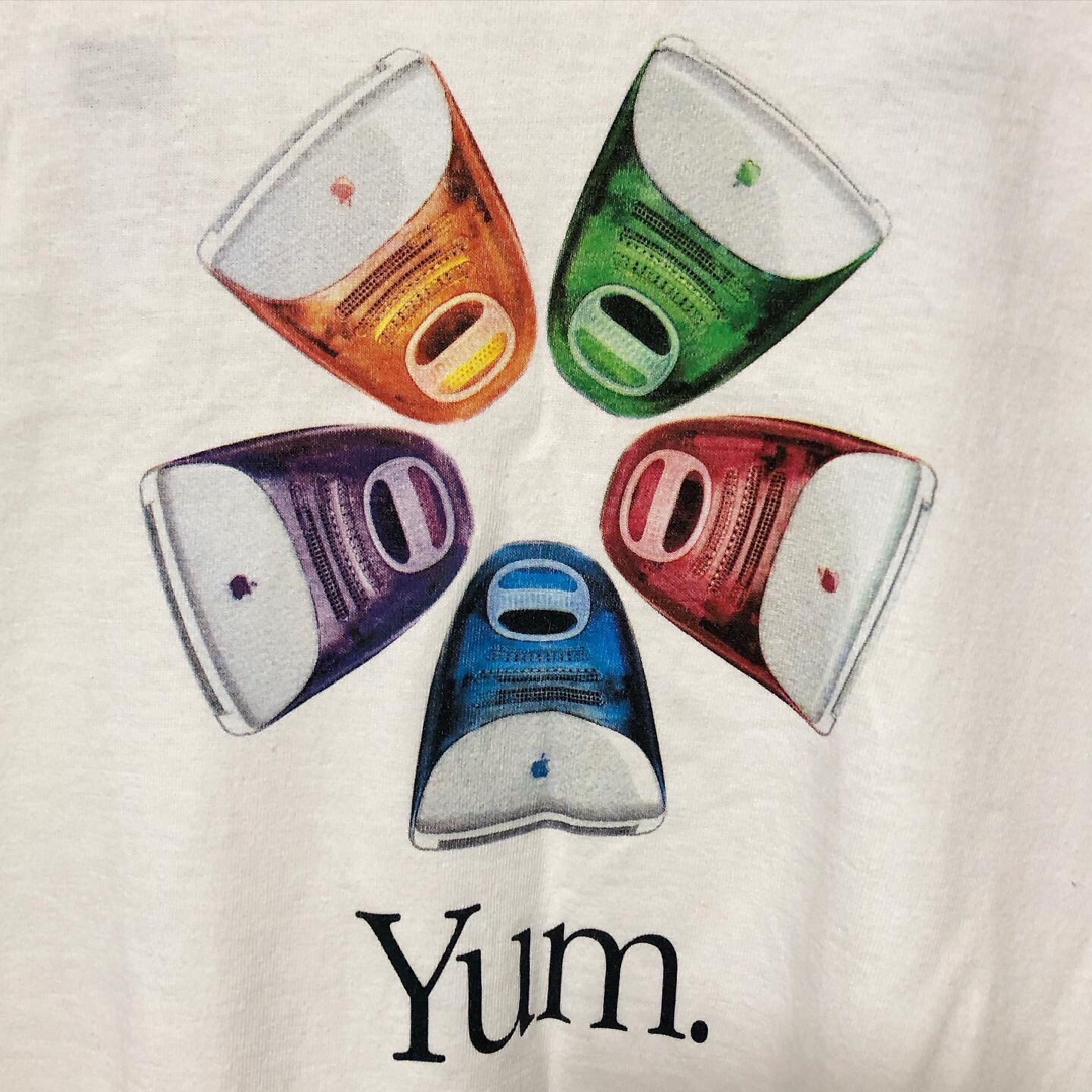 Apple - 非売品❗️90s Apple アップル Yum iMac Tシャツ 企業物 白Mの 