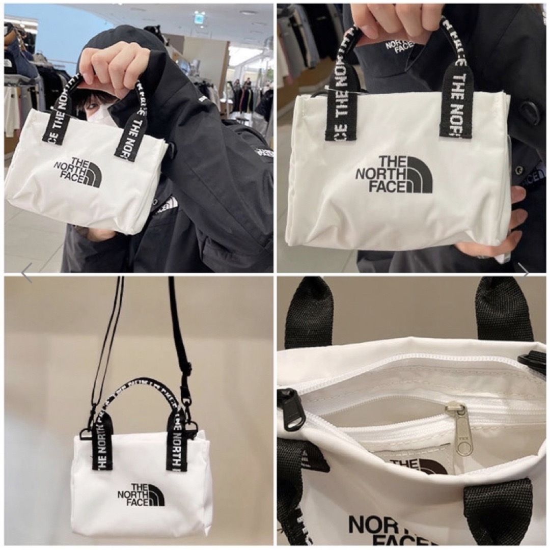 THE NORTH FACE(ザノースフェイス)の韓国ノースフェイスホワイトレーベルミニクロスバッグNN2PP06Oホワイト レディースのバッグ(ショルダーバッグ)の商品写真