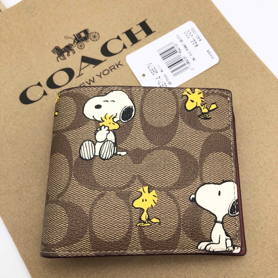 【COACH X PEANUTS】3-IN-1 ウォレット！スヌーピー！新品！